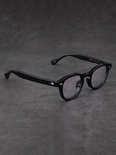 MOSCOT LEMTOSH Очки рамки мужчина yu wenle, та же самая ретро -тарелка черная рама с зажимом с близостью миопий