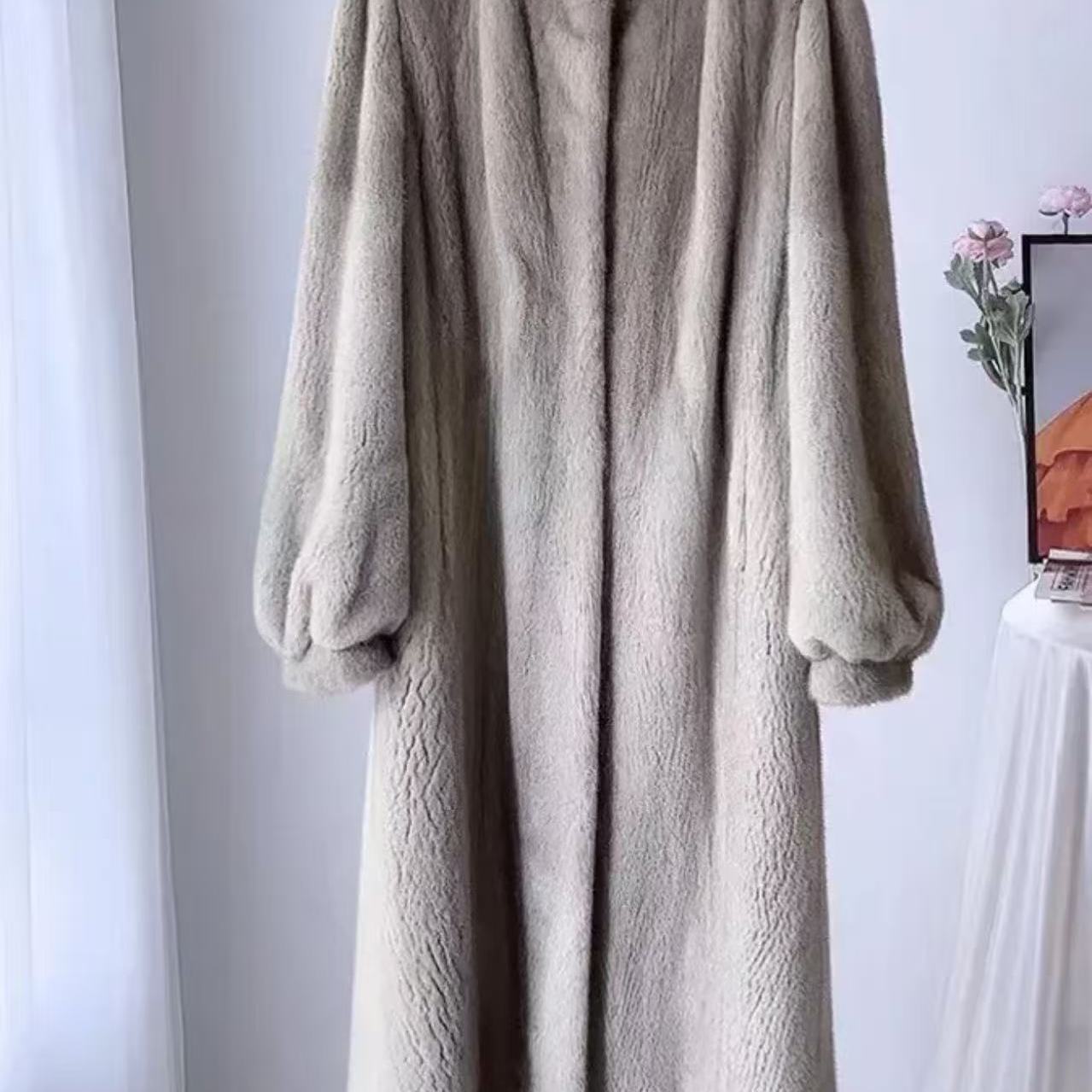 流星变奏曲120cm丹麦进口紫金短二小母貂水貂 全抽刀全穿刀