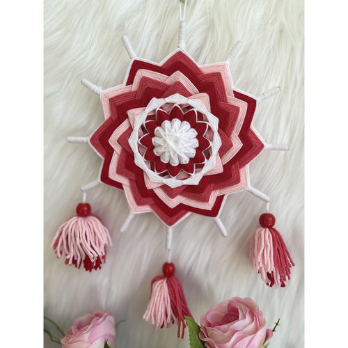 DIY材料包成品曼达拉手工毛线编织工艺品挂饰礼物幼儿园大中小班