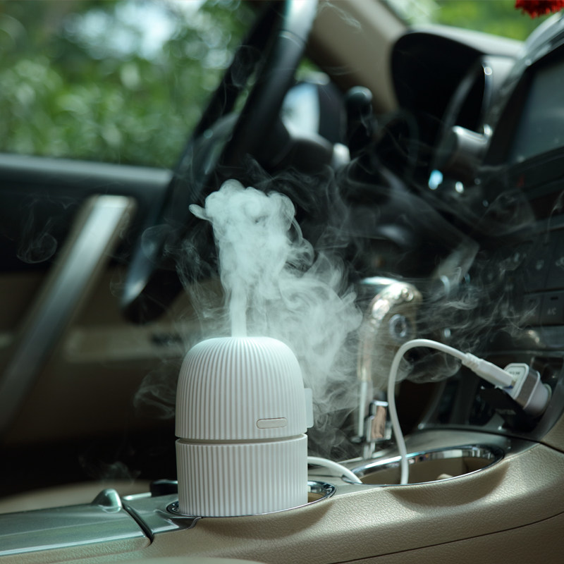 车载加湿器香薰机精油补水喷雾usb车内空气净化器静音车用除异味