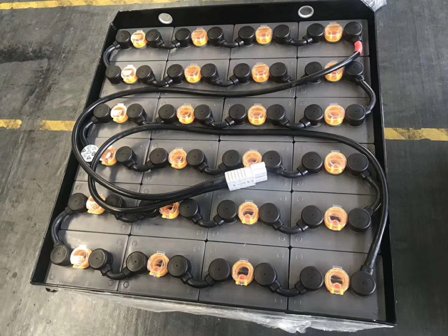 厂家直销 宁波西林如意配套快乐牌叉车蓄电池组 24v48v80v电瓶