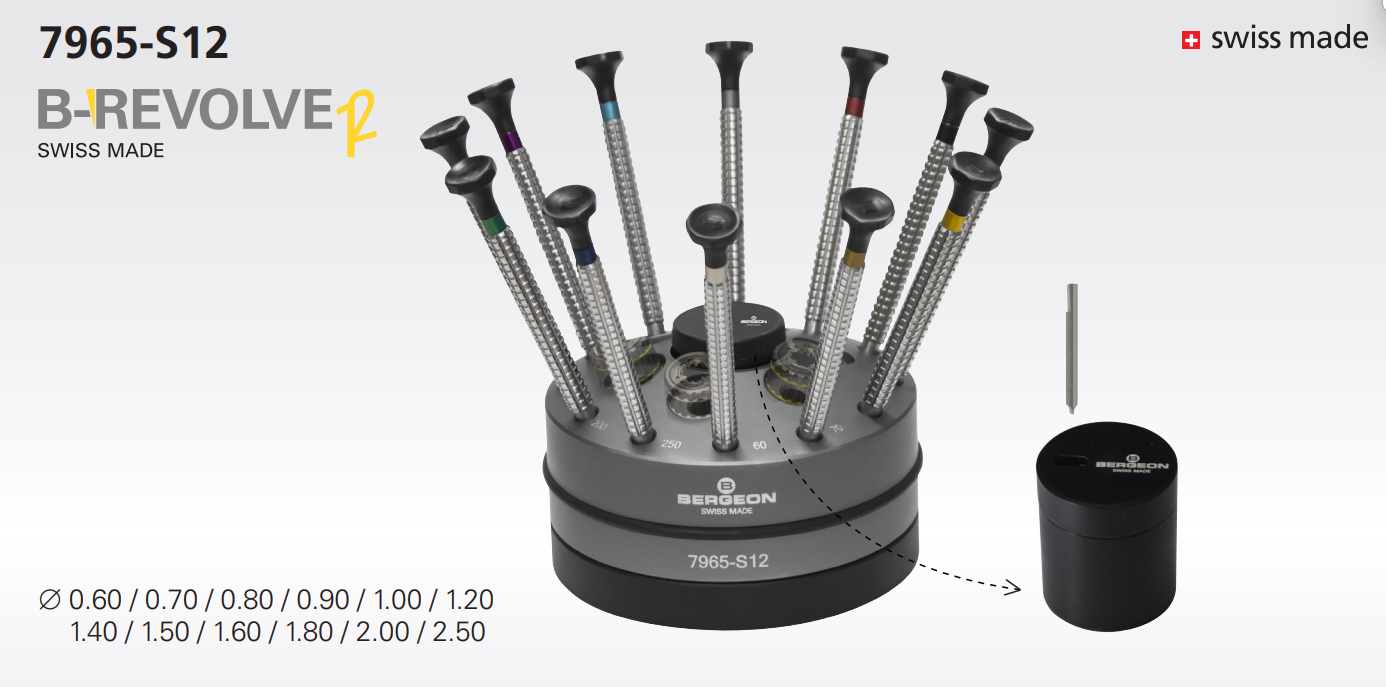 博格7965-S12套装螺丝刀 手表螺丝刀 手表起子