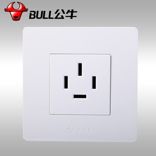 公牛墙壁三相四线16a插座