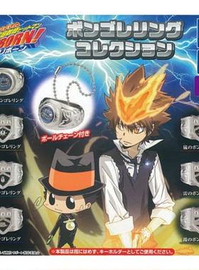 虾壳社 现货日本T-ARTS扭蛋 多美卡 家庭教师hitman reborn 戒指