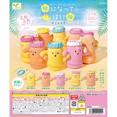 牵牵小手土俑伙伴UTAGE 虾壳社 定金日本YELL扭蛋 夏威夷花环玩具