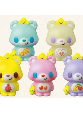 虾壳社 现货日本MEDICOM扭蛋 立体 摆件 Care Bears VAG系列 可爱