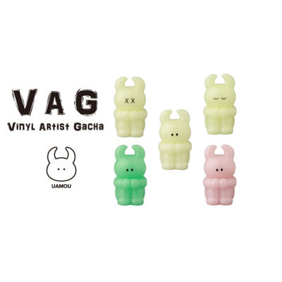 虾壳社 现货日本MEDICOM扭蛋 立体 摆件 10周年系列 思虑 UAMOU