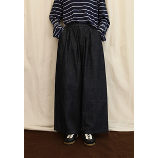 8.7日系分割牛仔裤