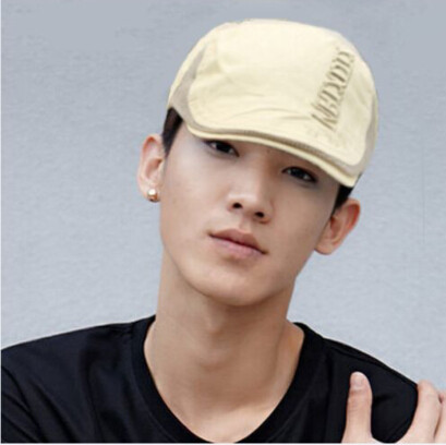 Hat man Spring and summer Trendsetter Cap outdoors sunshade Forward cap leisure time Mosaic Middle-aged and young lady Beretin the Accessories/Leather belt/Hat/Muffler , Hat  category - from Buy2taobao.com to provide professional Taobao agent buy service