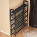 入户小窄鞋 柜 架子家用门口多层收纳架超薄玄关宿舍出租屋用简易鞋