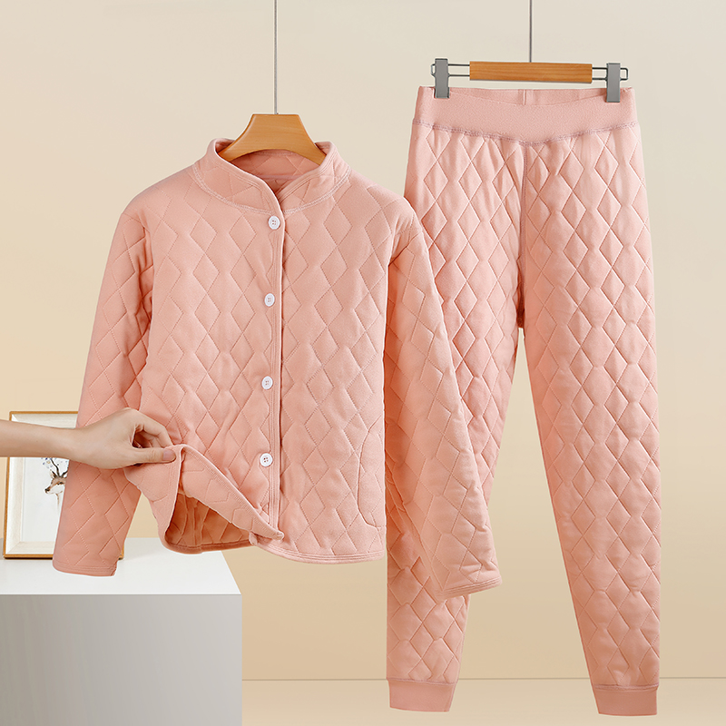 女士冬季棉衣套装内穿