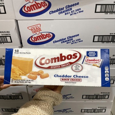 COMBOS芝士奶酪夹心卷芝士夹心