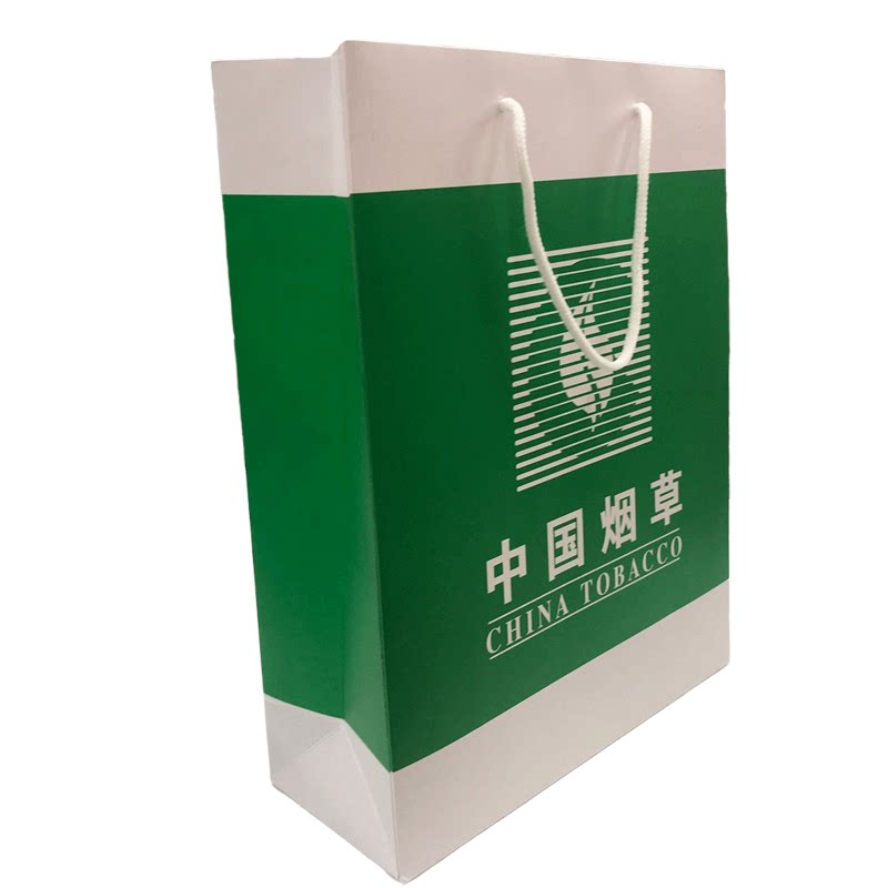 高品质香烟礼品袋手提袋中国烟草包装袋黄鹤楼装2条的纸袋酒袋