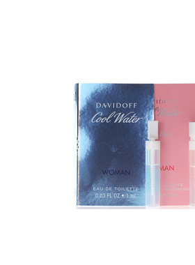 Davidoff/大卫杜夫COOL WATER冷水神秘水冷水玫瑰女士淡香水小样