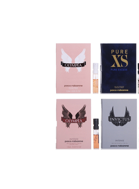 PACO RABANNE帕高百万INVICTUS勇者男士OLYMPEA女神女士香水小样