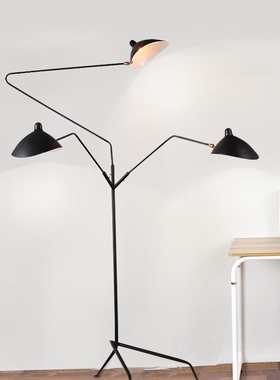 法国serge mouille张牙舞爪个性创意客厅书房卧室落地灯装饰灯具