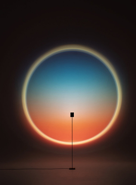 意大利Halo Horizo​​n高端装饰投影灯卧室客厅落日灯艺术射灯