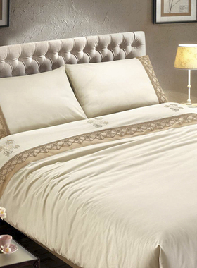 意大利DB HOME LINEN Venere欧式高端纯棉床上用品四件套刺绣被罩