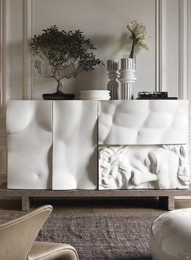 意大利Driade Ercole e Afrodite大力神海克力斯雕像艺术柜餐边柜