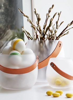 丹麦Rosendahl 玻璃密封罐储物罐花瓶收纳罐精致茶叶罐