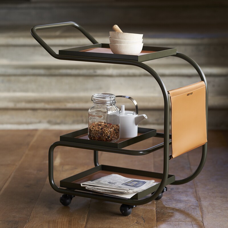 意大利Opinion Ciatti家用小推车边几客厅餐厅手推车茶几收纳摆件