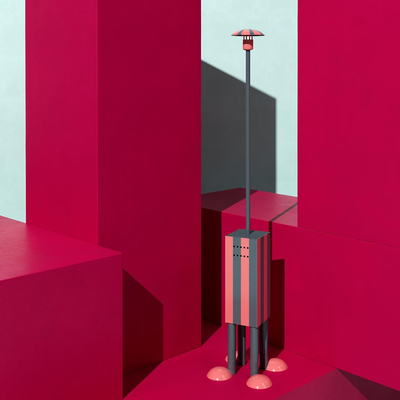 Memphis客厅轻奢孟菲斯落地灯