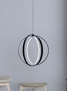 法国进口Dix heures dix Atlas现代简约餐厅客厅吧台金属环形吊灯