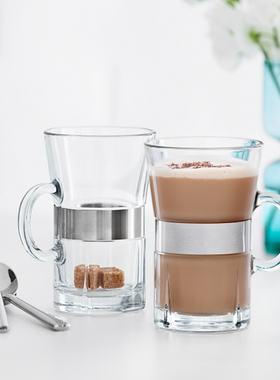 丹麦rosendahl GC家用无铅玻璃茶杯咖啡杯牛奶杯果汁杯情侣对杯