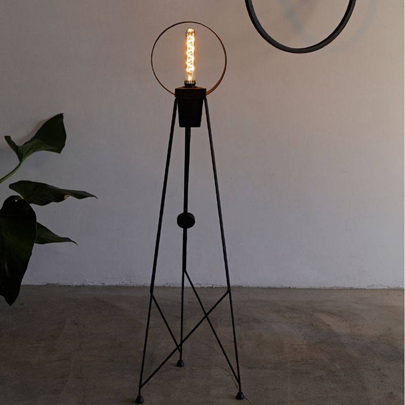 massimo cappella环形节能灯酒店装饰立灯几何设计客厅装饰落地灯