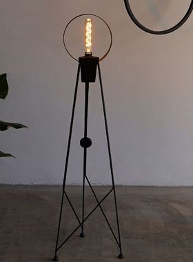 MASSIMO CAPPELLA环形节能灯酒店装饰立灯几何设计客厅装饰落地灯