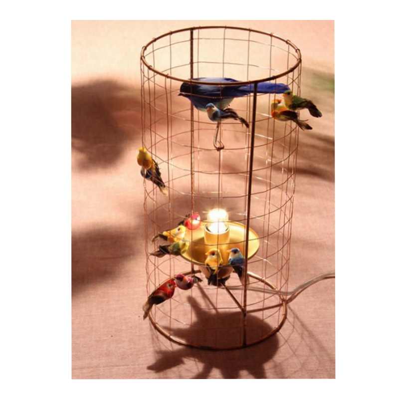 法国Mathieu Challieres volière 鸟笼落地灯立灯台灯装饰灯