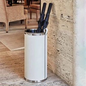 意大利PINETTI Stand轻奢手工小牛皮伞桶收纳桶雨伞架 Umberlla