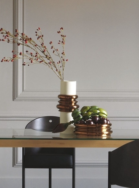 意大利进口Driade ORDINI 现代简约桌面花瓶客厅卧室装饰花器摆件