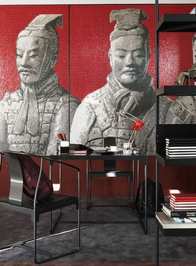 意大利进口Driade MINGX Easychair现代中式圈椅扶手椅家居休闲椅