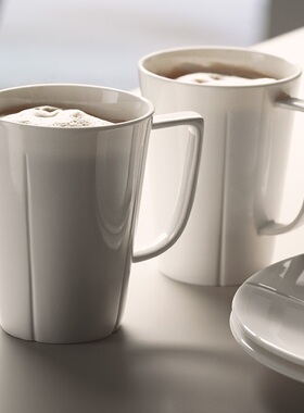 丹麦Rosendahl 北欧骨瓷杯水壶情侣家用陶瓷马克杯早餐咖啡杯水杯