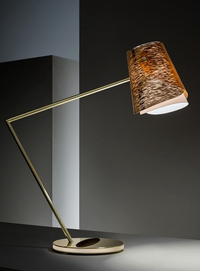 意大利进口Slamp Overlay 联名万宝龙笔轻奢台灯卧室书房阅读灯具