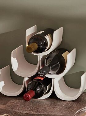 意大利Alessi Noe 家用红酒架欧式置酒展示架摆件装饰酒瓶架子