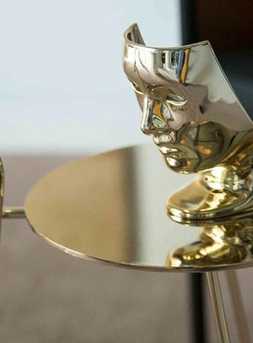 意大利进口Driade NEMO 1:50微型面具椅模型家居装饰艺术经典摆件