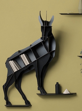 法国Ibride HORACE 岩羚羊壁挂式陈列架收纳架杂物架装饰报纸书架