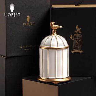 L'OBJET 欧洲进口Birdcage鸟笼北欧风格创意居家室内香薰蜡烛摆件