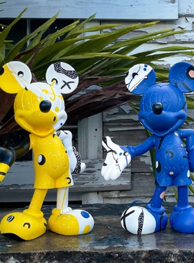 法国Leblon delienne手办MICKEY创意米奇米妮潮玩卡通装饰摆件