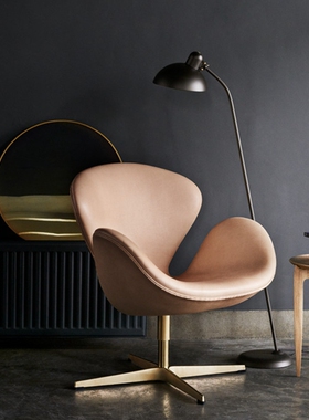 Fritz Hansen Swan 北欧简约现代天鹅沙发椅扶手椅转椅沙发休闲椅