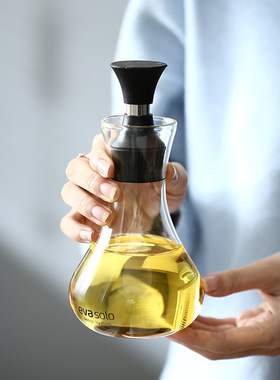 丹麦 Eva Solo  Drip-Free 耐热玻璃醋瓶调味瓶油壶防漏油瓶厨具