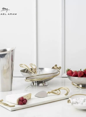 Michael Aram大理石起司盘厨房砧板菜板面包盘蛋糕点心托盘装饰盘