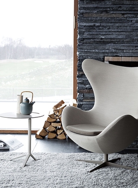 丹麦Fritz Hansen Egg Chair蛋形椅北欧简约扶手椅沙发椅休闲椅