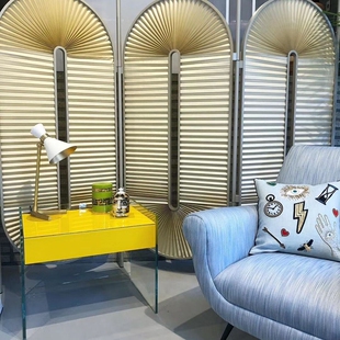 意大利GLAS Float极简玻璃储物柜卧室床头柜客厅置物柜 ITALIA