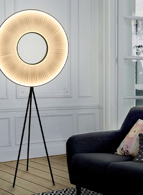 法国进口Dix heures dix 现代简约布艺LED落地灯客厅书房创意灯具