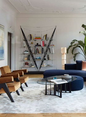 意大利进口cassina 838 VELIERO现代简约家用置物收纳架帆船书架