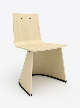 德国ClassiCon Venus 客厅书房实木休闲椅个性办公椅餐椅休闲椅子