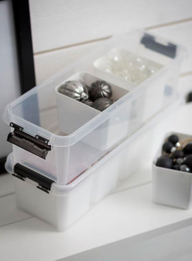 瑞典SmartStore桌面分格收纳盒客厅茶几遥控器整理箱乐高储物箱